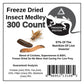 Freeze Dried Insect Medley