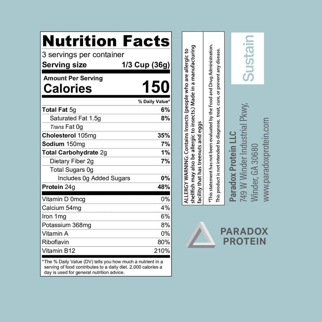 Sustain Cricket Powder