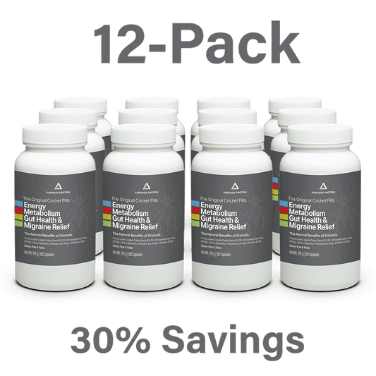 Cricket Pills 12 Pack - ParadoxProtein